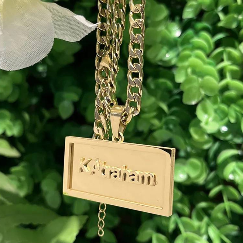 Women Fashion Names - 男性と女性のためのヒップホップネックレス,二重層,溶接,ステンレス鋼,太いフィガロ,ウェーブ,ツイストチェーン,パーソナライズされたギフト