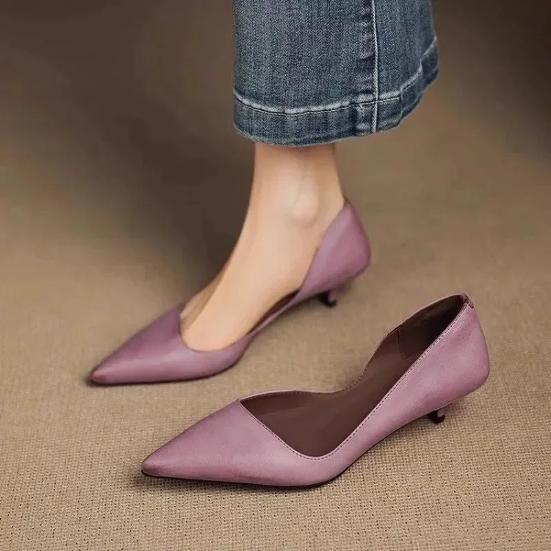 Women'S Fashion Shoes - レディース ポインテッドトゥ スティレットヒール ファッション 多用途 セクシー