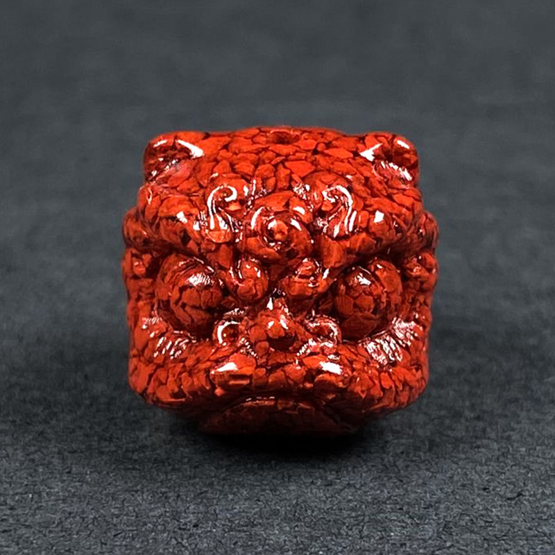 Women'S Fashion Jewellery - 10pc 天然辰砂クリスタルライオンダンスビーズ DIY アクセサリーブレスレットイヤリングジュエリーファッションお守りギフト男性女性のための