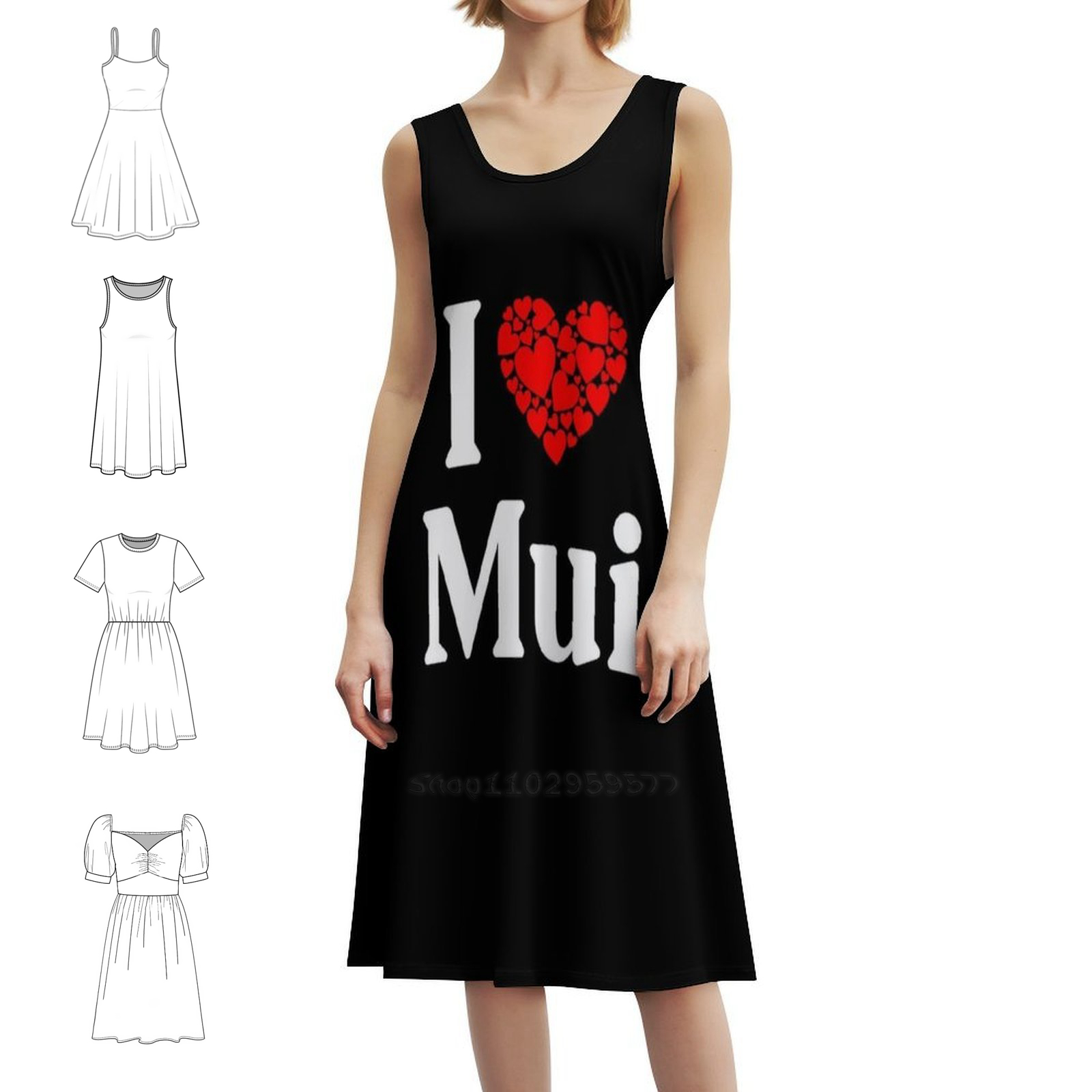 Women Fashion Dress Names - ムイ・ハート - ムイが大好き ボヘミアンシックドレス エレガントファッション ビーチウェディングパーティードレス