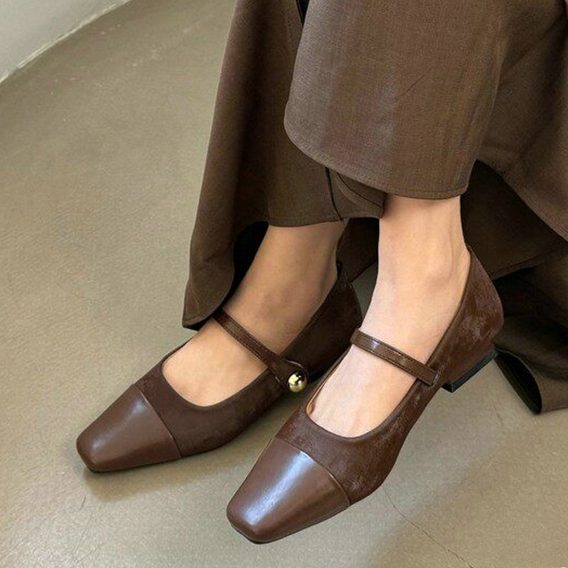 メアリージェーンシューズ女性用エレガントチャンキーシューズド - Women'S Fashion Shoes のレビューと価格
