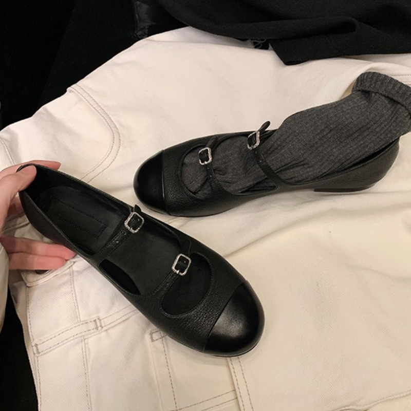 エレガントなメリージェーンシューズ レディース ベルトバック - Women'S Fashion Shoes のレビューと価格