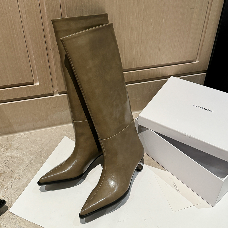 QUTAA ファッションニュース レディース ニーハイブーツ - Women'S Fashion Knee High Boots のレビューと価格