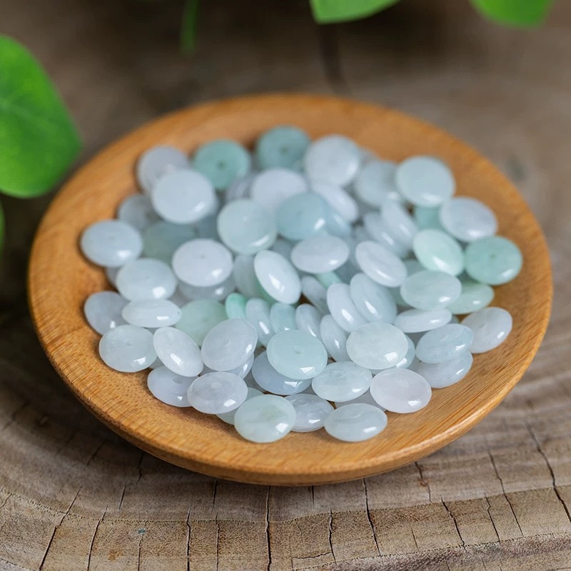 10 個天然エメラルド白翡翠平安結び DIY ブレスレットネ - Women'S Fashion Jewellery のレビューと価格