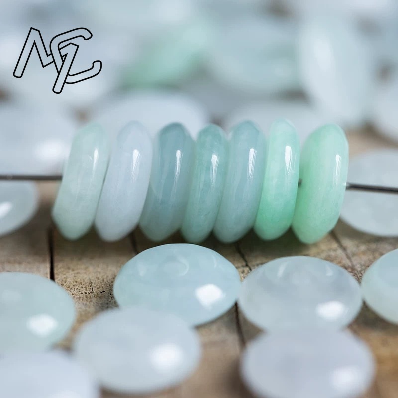 10 個天然エメラルド白翡翠平安結び DIY ブレスレットネ - Women'S Fashion Jewellery のレビューと価格