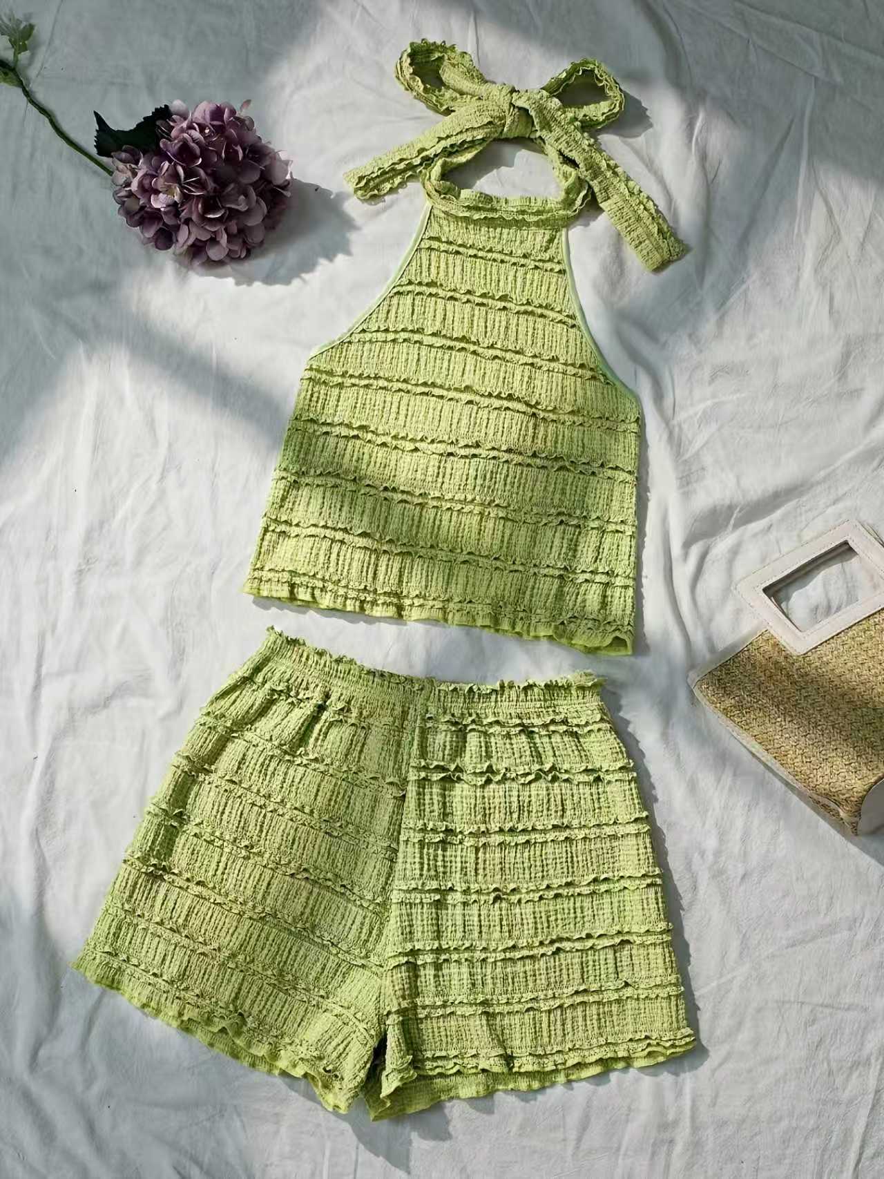 レディースサマーヨーロッパ＆アメリカンバケーションスタイルキ - Lace Trim Cami のレビューと価格