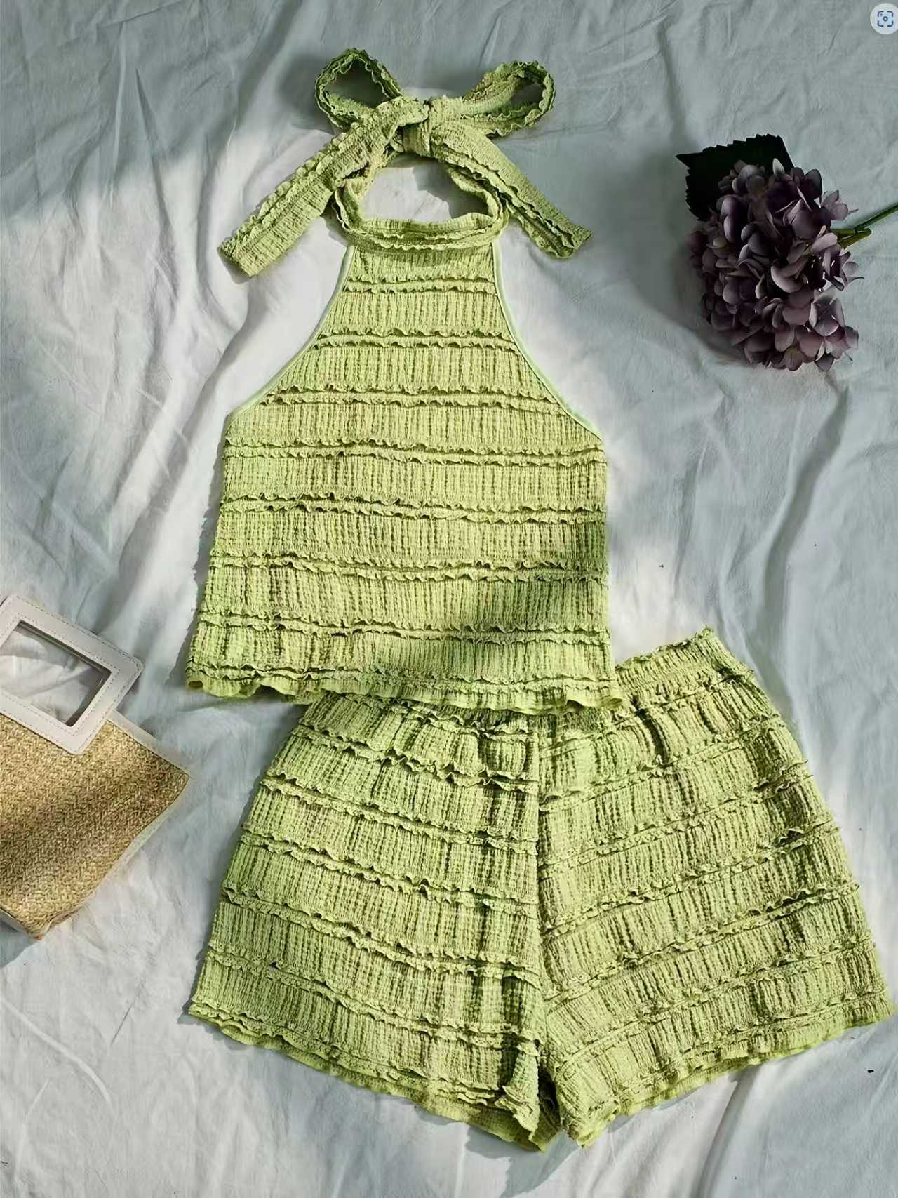 レディースサマーヨーロッパ＆アメリカンバケーションスタイルキ - Lace Trim Cami のレビューと価格