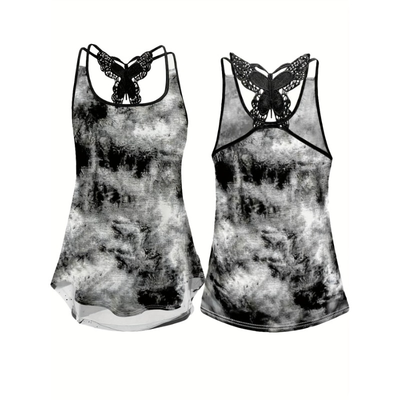 プラスサイズ 1XL-5XL プリントタンクトップセクシーな - Women'S Fashion Vest Tops のレビューと価格