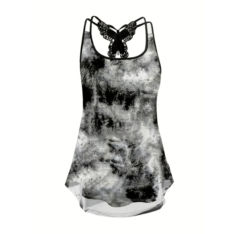 プラスサイズ 1XL-5XL プリントタンクトップセクシーな - Women'S Fashion Vest Tops のレビューと価格